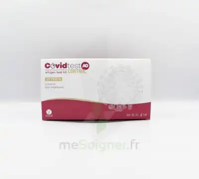 Biogyne Covid Test Ag Contrôle Nasal  B/2 à Vétraz-Monthoux