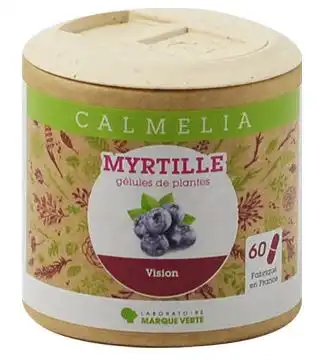 Calmelia Myrtille Baie 300mg Gélules  Boîte De 60 à BIGANOS
