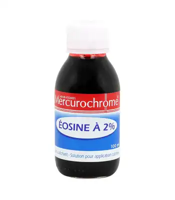 Mercurochrome Eosine à 2% 100ml à LA-RIVIERE-DE-CORPS