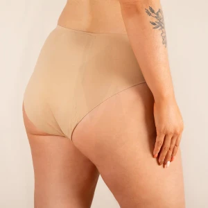 Culotte Menstruelle Nina Sans Coutures (taille Haute) Beige 2xl (42-44)
