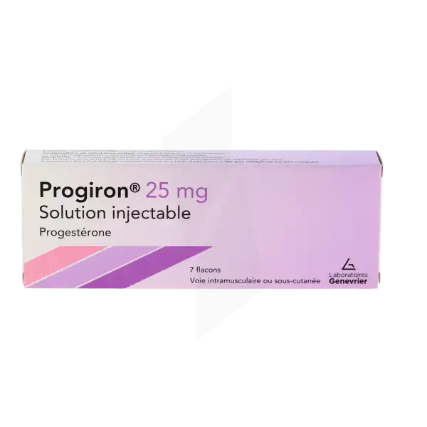 Progiron 25 Mg, Soluton Injectable