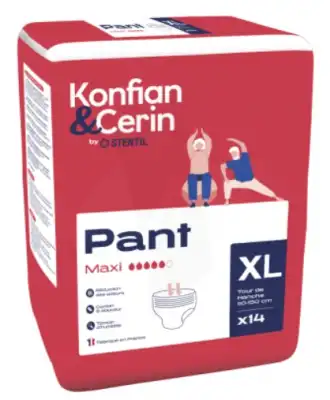 Konfian & Cerin Pant Maxi Xl Sachet/14 à TOUCY