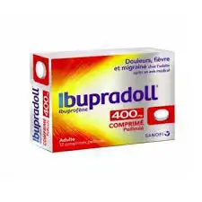 Ibupradoll 400 Mg, Comprimé Pelliculé à Talence