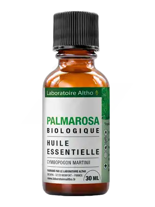 Laboratoire Altho Huile Essentielle Palmarosa Bio 30ml