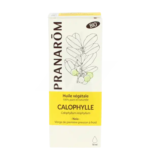 Pranarom Huile Végétale Bio Calophylle 50ml