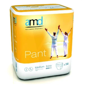 Amd Pant Slip Absorbant Medium Extra Paquet/14