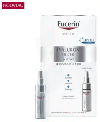 Eucerin Hyaluron-filler + 3x Effect Sérum Concentré 6 Ampoules/5ml