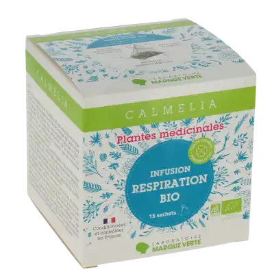 Calmelia Tis Infusion Respiration Bio 15sach à PODENSAC