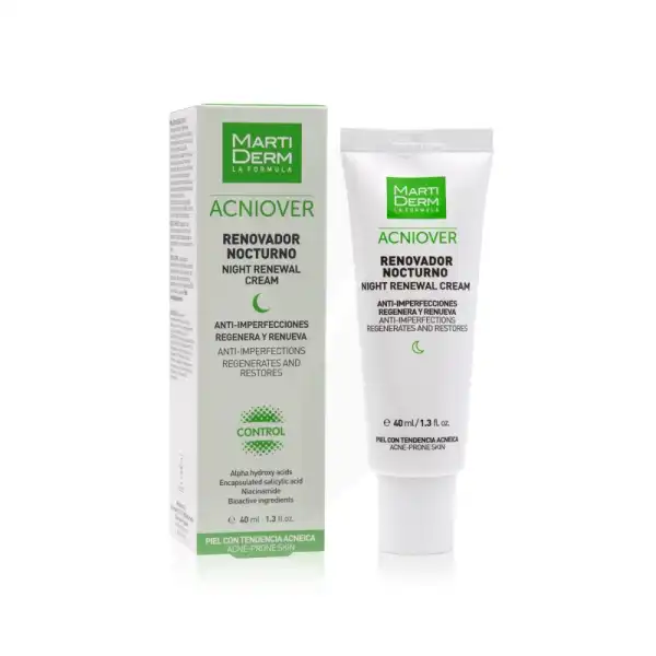 Martiderm Acniover Rénovateur De Nuit 40ml