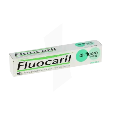 Fluocaril Bi-fluoré 145mg Dentifrice Menthe T/75ml à MONTPEZAT-SOUS-BAUZON