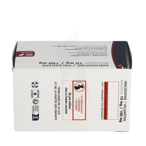 Amlodipine/valsartan Biogaran 10 Mg/160 Mg, Comprimé Pelliculé
