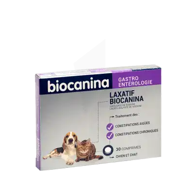 Biocanina Laxatif Biocanina Drg B/30 à LE LAVANDOU