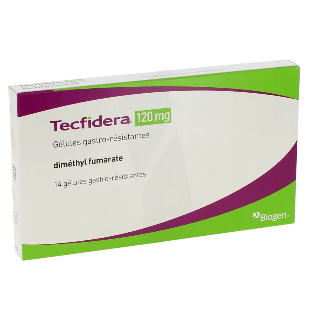 Tecfidera 120 Mg, Gélule Gastro-résistante