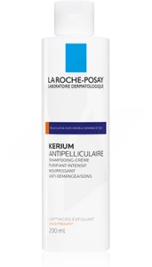 Kerium Antipelliculaire Micro-exfoliant Shampooing Crème Cheveux Secs 200ml