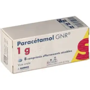 Paracetamol Sandoz 1 G, Comprimé Effervescent Sécable à VESOUL