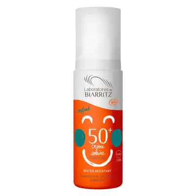 Laboratoires De Biarritz Algamaris Spf50+ Crème Solaire Enfant Bio Fl Pompe/50ml à Toulouse