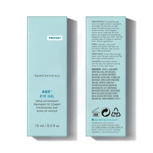 Skinceuticals Aox+ Eye Gel Sérum Gel Antioxydant Poches Et Cernes Flacon Pompe/15ml