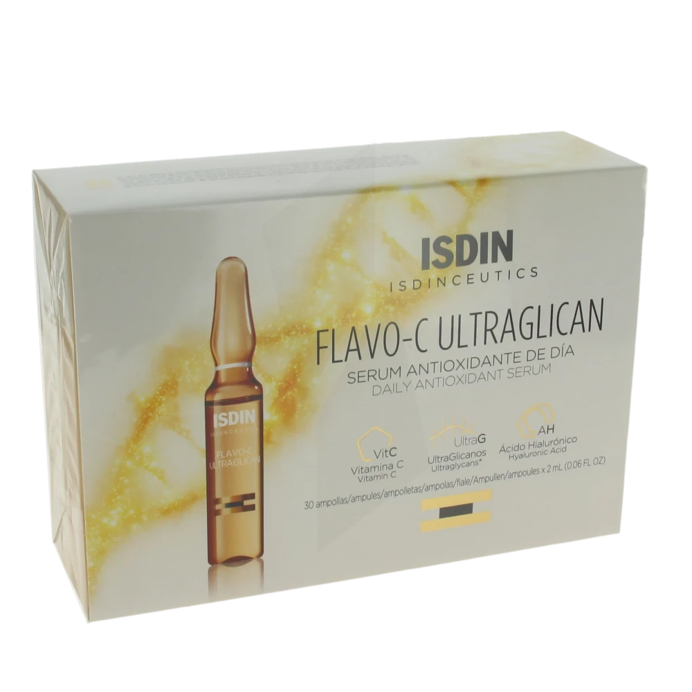 Isdin Flavo C Ultraglican Sérum 30 Ampoules/2ml