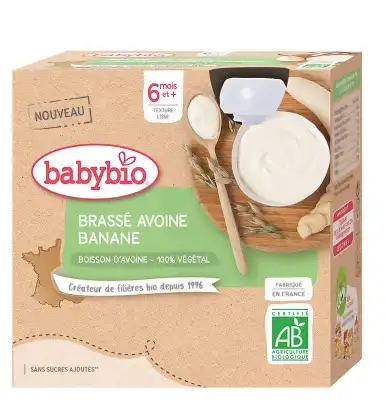 Babybio Gourde Brassé Avoine Banane à Nîmes