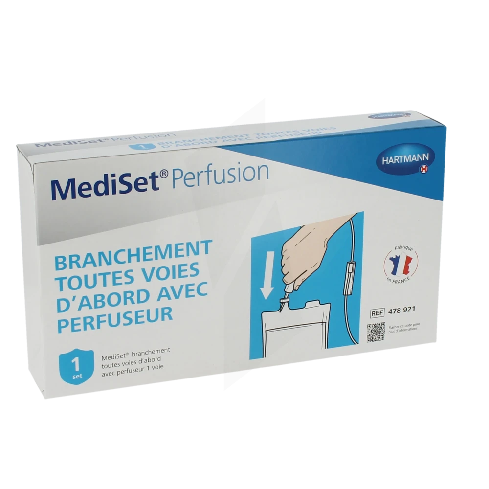 Mediset Perfusion Set Branchement Toutes Voies D'abord Avec Perfuseur