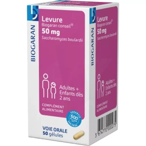 Biogaran Conseil Levure 50 Mg Gélules Adulte Enfant B/40