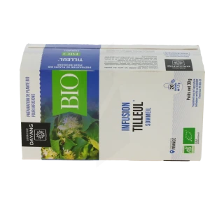 Dayang Tilleul Bio 20 Infusettes