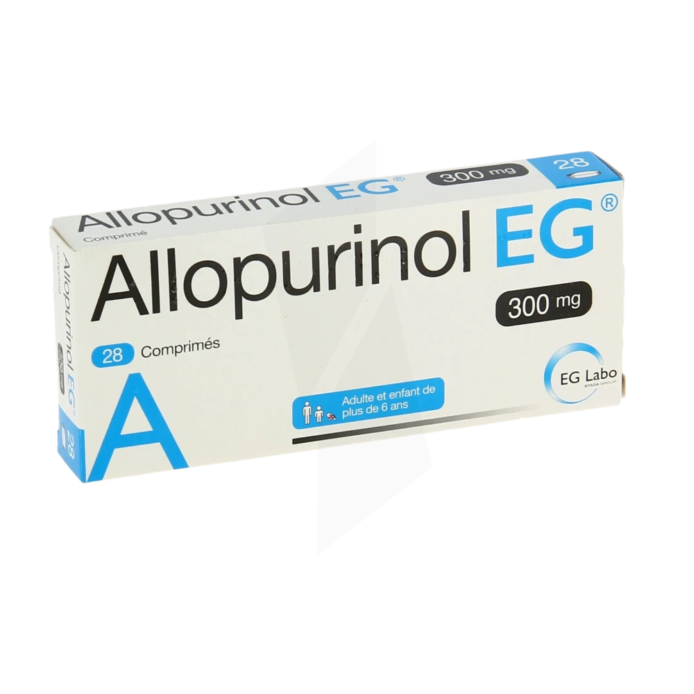Allopurinol Eg 300 Mg, Comprimé