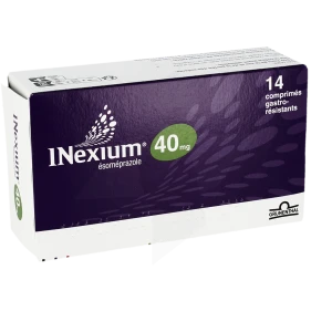 Inexium 40 Mg, Comprimé Gastro-résistant