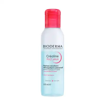Bioderma Créaline H2o Yeux Démaquillant Biphase Waterproof Paupière Et Cil 125ml à TOURS