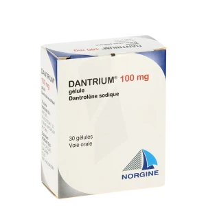 Dantrium 100 Mg, Gélule