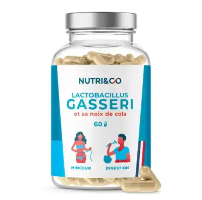 Nutri&co Lactobacillus Gasseri Gélules B/60 à Espaly-Saint-Marcel