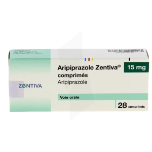 Aripiprazole Zentiva 15 Mg, Comprimé