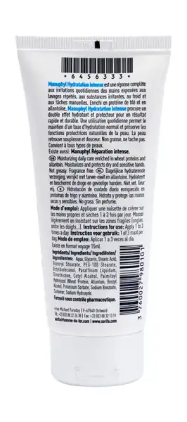 Manuphyl® Hydratation Intense Crème Main Hydratante Et Protectrice Tube 100ml