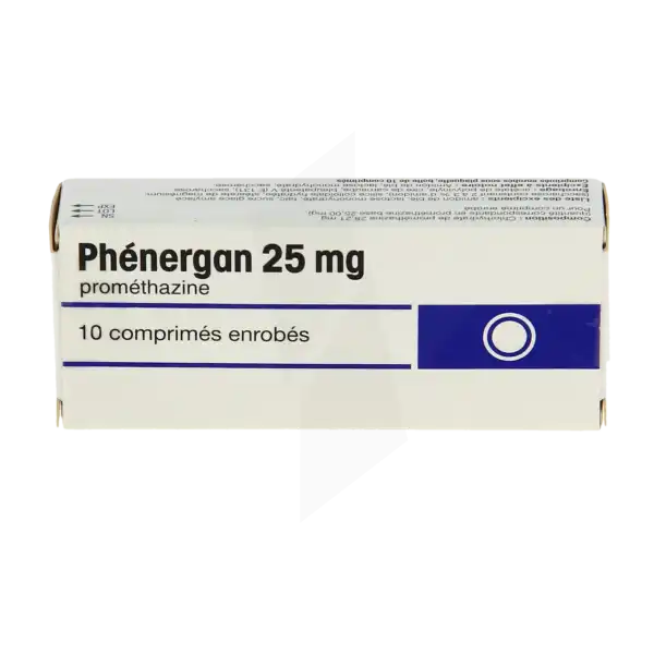 Phenergan 25 Mg, Comprimé Enrobé