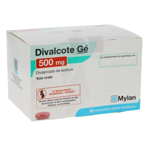 Divalcote 500 Mg, Comprimé Gastro-résistant