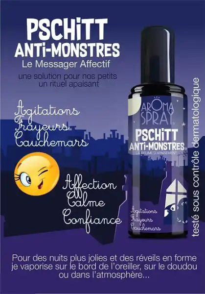 Aromaspray Pschitt Anti-monstres Brume D'apaisement Vapo/100ml