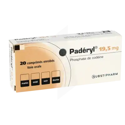 Paderyl 19,5 Mg, Comprimé Enrobé à CANALS