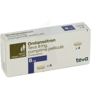 Ondansetron Teva 8 Mg, Comprimé Pelliculé