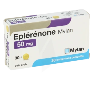 Eplerenone Viatris 50 Mg, Comprimé Pelliculé