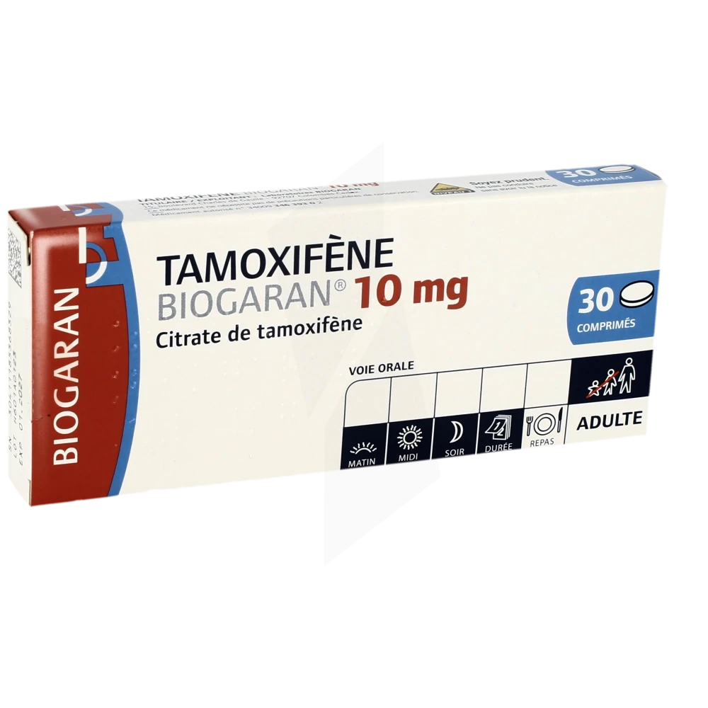 Tamoxifene Biogaran 10 Mg, Comprimé