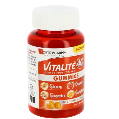 Forte Pharma Vitalité 4g Gummies Pot/60 à LA COTE-SAINT-ANDRÉ
