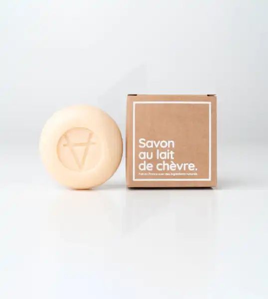 Soin Amalthée L'incontournable Savon Au Lait De Chèvre Rose 100g