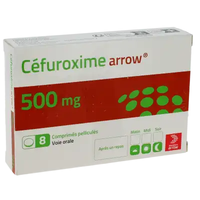 CEFUROXIME ARROW 500 mg, comprimé pelliculé