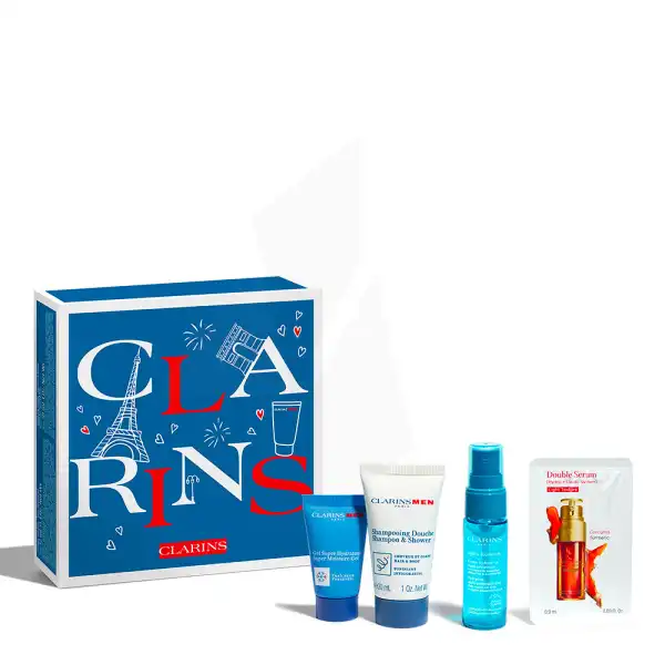 Clarins Clarinsmen Les Essentiels Kit Découverte Soin Visage Pour Hommes