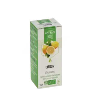 Dayang Huile Essentielle Citron Bio 10ml à VESOUL
