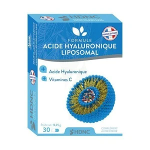 Hdnc Formule Acide Hyaluronique Liposomal Capsules Végétales B/30