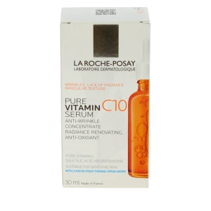 La Roche Posay Pure Vitamin C10 Sérum Anti-rides Éclat Flacon/30ml