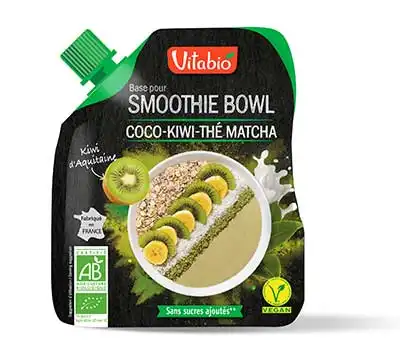 Vitabio Smoothie Bowl Coco Kiwi Thé Matcha