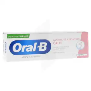 Oral B Laboratoire Sensibilite & Gencives Calm Original Dentifrice T/75ml à Blaye
