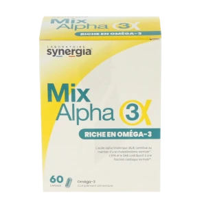 Synergia Mix Alpha 3 Caps B/60